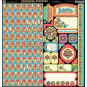 Bohemian Bazaar Cardstock Stickers
